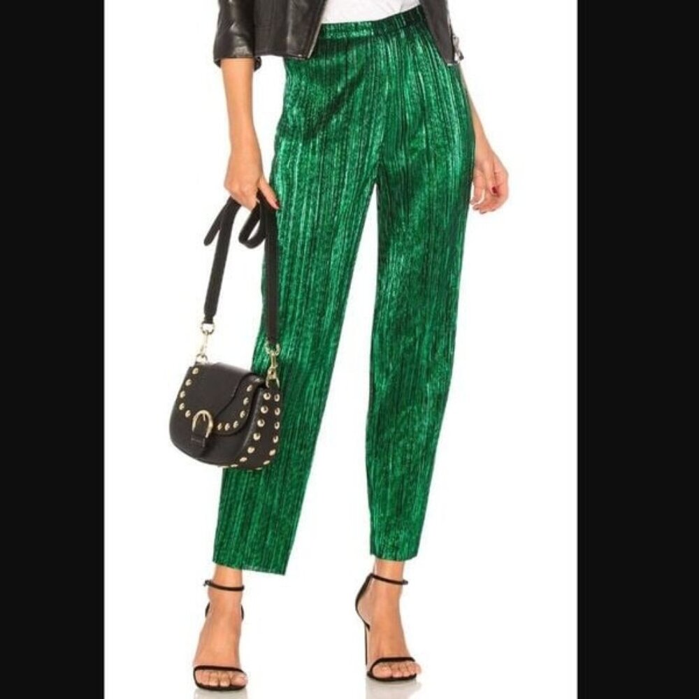 HOUSE OF HARLOW 1960 x Revolve Kate Pant in Emerald, Size XS